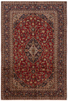 Kashan Persian Rug Red 330 x 227 cm