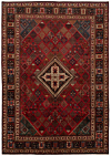 Meimeh Persian Rug Red 353 x 250 cm