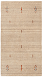 Handloom Rug Beige-Cream 140 x 70 cm