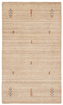 Handloom Rug Beige-Cream 160 x 90 cm