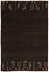 Handloom Rug Brown 180 x 120 cm