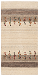 Handloom Rug Beige-Cream 142 x 73 cm