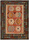 Kilim Afghan Multicolor 287 x 204 cm