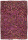 Vintage Relief Rug Pink 350 x 253 cm