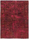 Vintage Relief Rug Pink 325 x 238 cm