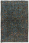 Vintage Relief Rug Gray 290 x 192 cm