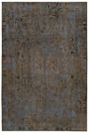 Vintage Relief Rug Gray 278 x 186 cm