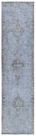 Vintage Rug Gray 295 x 74 cm