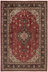 Tabriz Persian Rug Red 296 x 204 cm