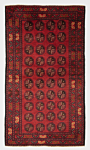 Balouch Persian Rug Red 191 x 160 cm