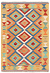 Kilim Afghan Multicolor 122 x 83 cm