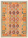 Kilim Afghan Orange 229 x 174 cm