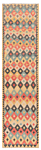 Kilim Afghan Multicolor 300 x 78 cm