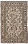 Kashan Persian Rug White 295 x 194 cm