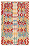 Kilim Afghan Multicolor 180 x 122 cm