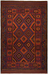 Kilim afghan Red 290 x 185 cm