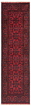 Khal Mohammadi Afghan Rug Red 290 x 81 cm