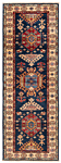 Kazak Fine Rug Blue 160 x 58 cm