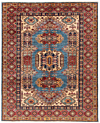 Kazak Fine Rug Blue 182 x 148 cm