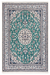 Nain Persian Rug Green 245 x 167 cm