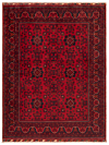 Afghan kamyab Rug Red 193 x 150 cm