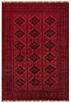 Afghan kamyab Rug Red 290 x 197 cm
