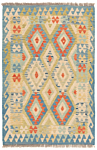 Kilim afghan Green 148 x 100 cm