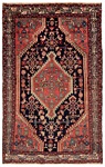 Hamedan Persian Rug Night Blue 165 x 107 cm