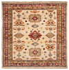 Kazak Rug Beige-Cream 180 x 180 cm