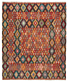Kilim afghan Red 298 x 258 cm