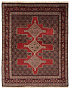 Senneh Persian Rug Red 153 x 119 cm