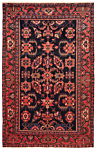 Zanjan Persian Rug Black 212 x 136 cm