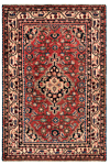 Hamedan Persian Rug Orange 158 x 104 cm