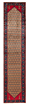 Koliai Persian Rug Brown 390 x 87 cm