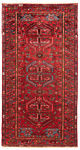 Zanjan Kamseh Persian Rug Red 196 x 104 cm