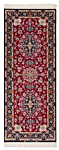 Isfahan Persian Rug Red 215 x 85 cm