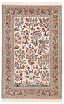 Isfahan Emadi Persian Rug White 260 x 165 cm
