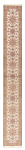 Isfahan Mehrabi Persian Rug White 606 x 82 cm