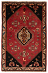 Shiraz Persian Rug Red 168 x 110 cm