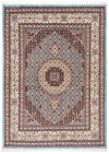 Moud With Silk Persian Rug Blue 207 x 151 cm