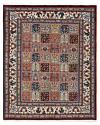 Moud With Silk Persian Rug Multicolor 192 x 152 cm