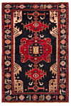 Zanjan Taroum Persian Rug Black 204 x 135 cm