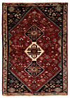 Shiraz Persian Rug Red 156 x 112 cm