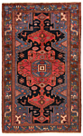 Zanjan Persian Rug Black 211 x 131 cm