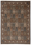 Qom Persian Rug Gray 353 x 249 cm