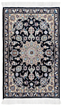 Nain 9La Persian Rug Black 92 x 60 cm