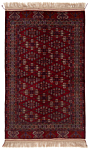 Yamoud Afghan Rug Red 180 x 111 cm
