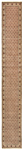 Tabriz Indian Rug Beige-Cream 583 x 80 cm