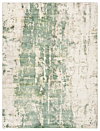 Handloom Modern Rug Green 200 x 150 cm