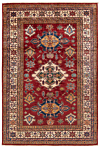 Kazak Fine Rug Red 185 x 126 cm
